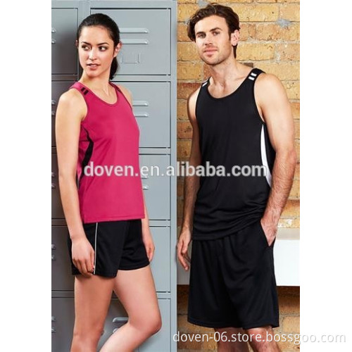 Mens singlet workout clothes